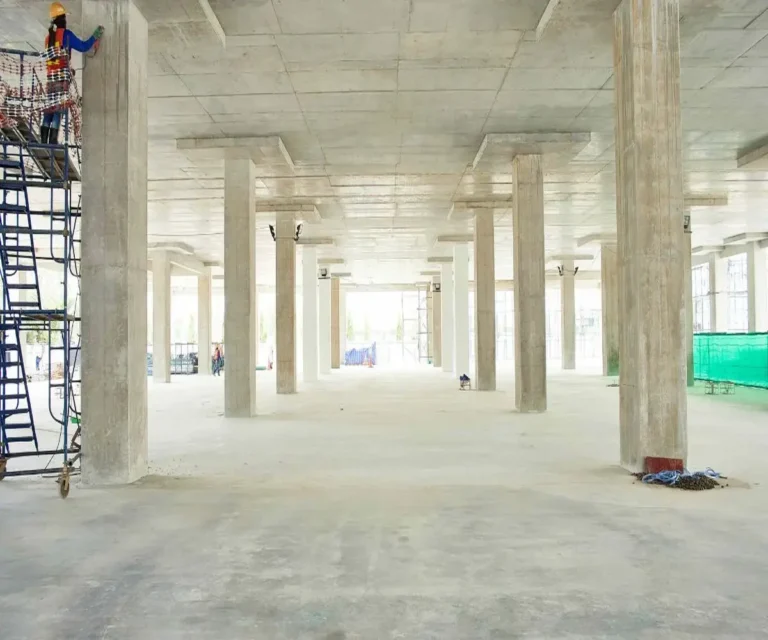 اجرا سقف دال تخت قارچی سقف وافل قارچی در گیلان