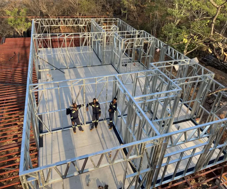 ساخت و ساز سازه 60 متری ال اس اف در گیلان