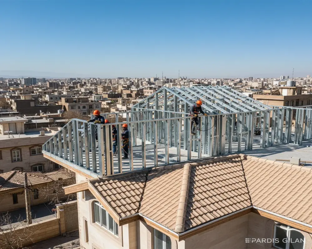 مزایا و معایب سازه ال اس اف (LSF) | مزایای سازه LSF | معایب ال اس اف | پردیس گیلان 